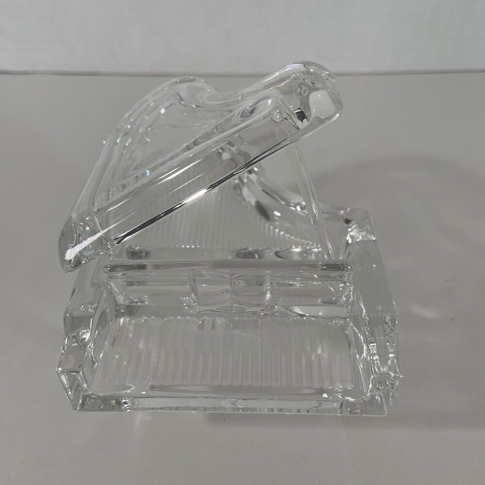 RARE Hofbauer Crystal Piano Trinket Made In West Germany